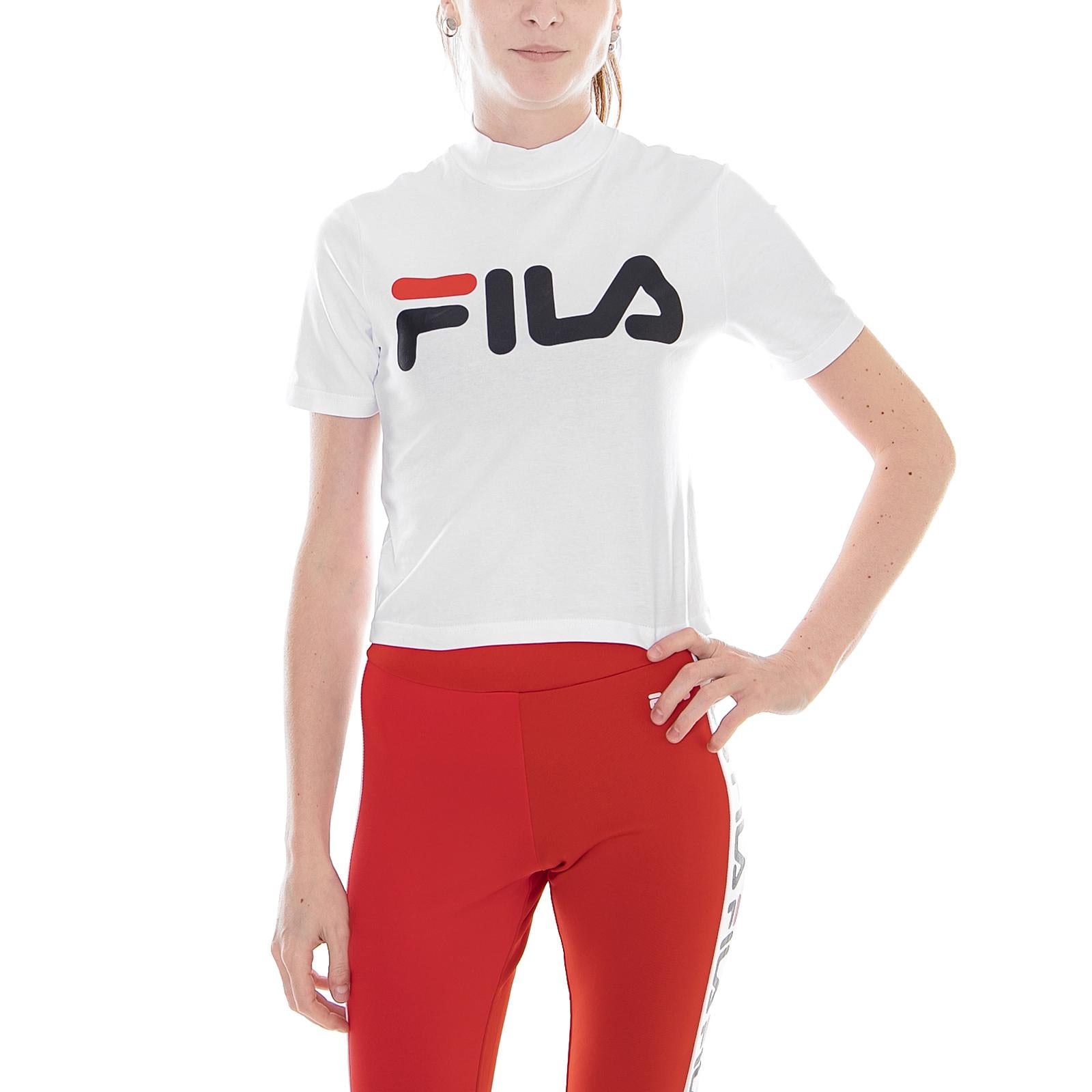 Every Turtle - Bright White - Maglietta a Mezzo Collo Donna 96614_4  FILA 