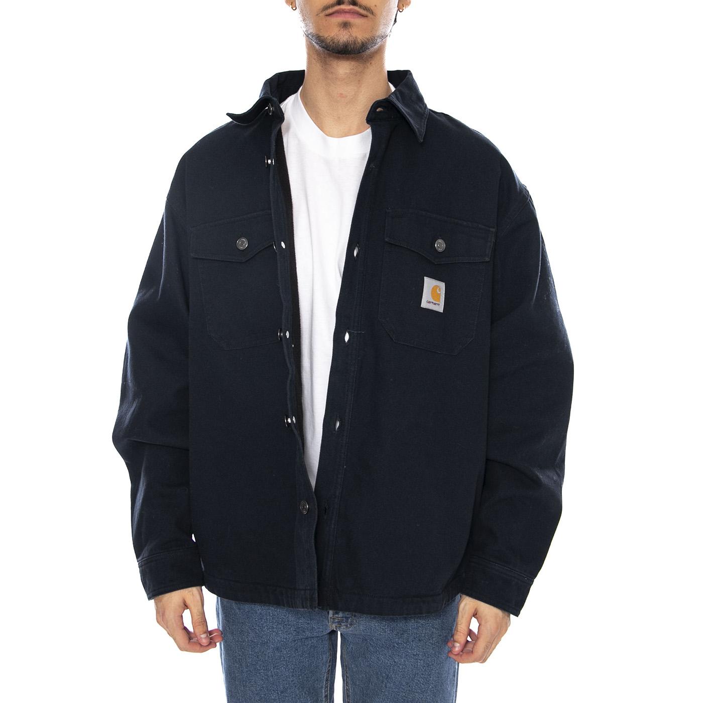 Selby Shirt Jac Deep Night - Camicia Uomo Blu I035305.J0XX  CARHARTT WIP 