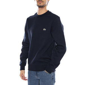Sweatshirt SH9608-166 - Felpa Girocollo Uomo Blu SH9608-166  LACOSTE 