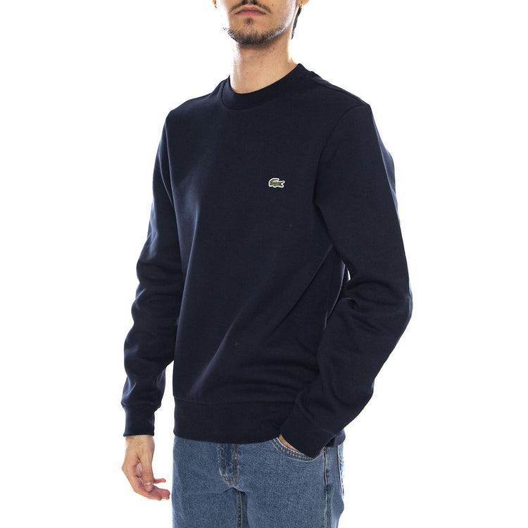 Sweatshirt SH9608-166 - Felpa Girocollo Uomo Blu SH9608-166  LACOSTE 