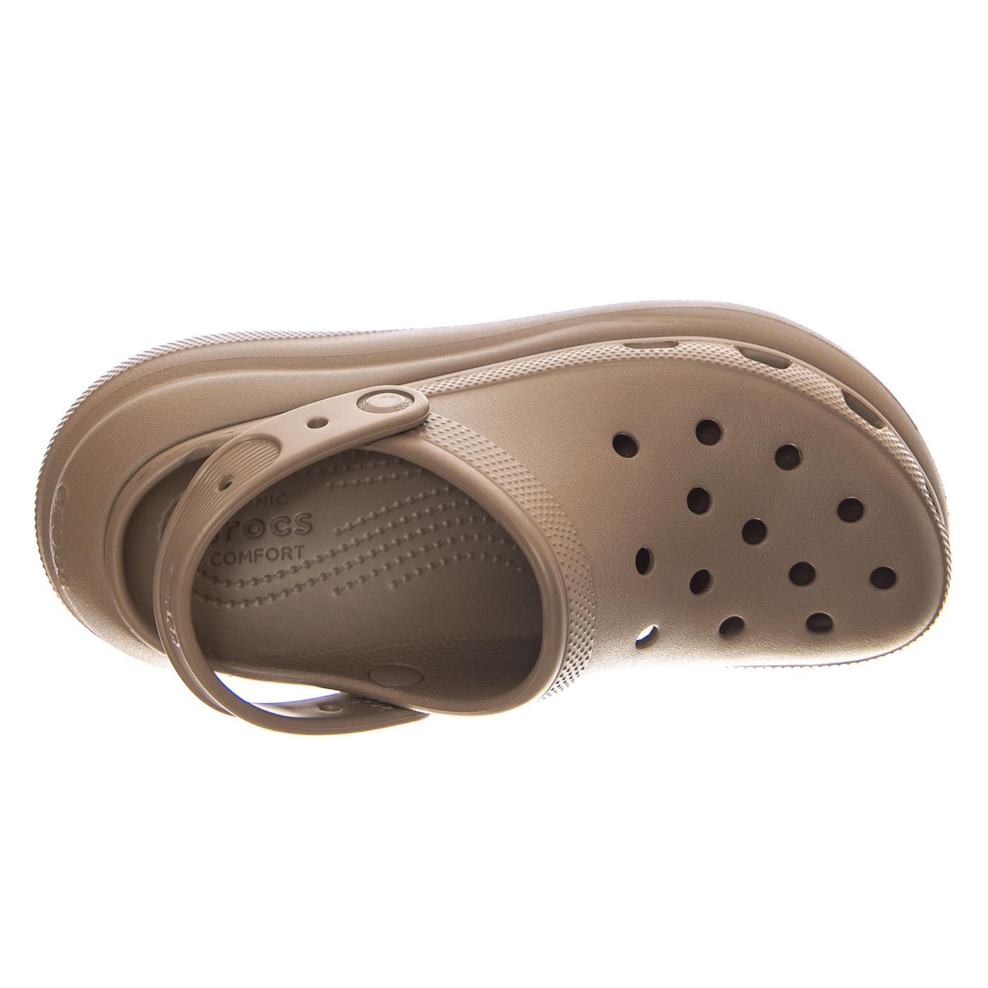 Classic Crush Clog Latte - Sandali Donna Marroni CR.207521-LATT  CROCS 