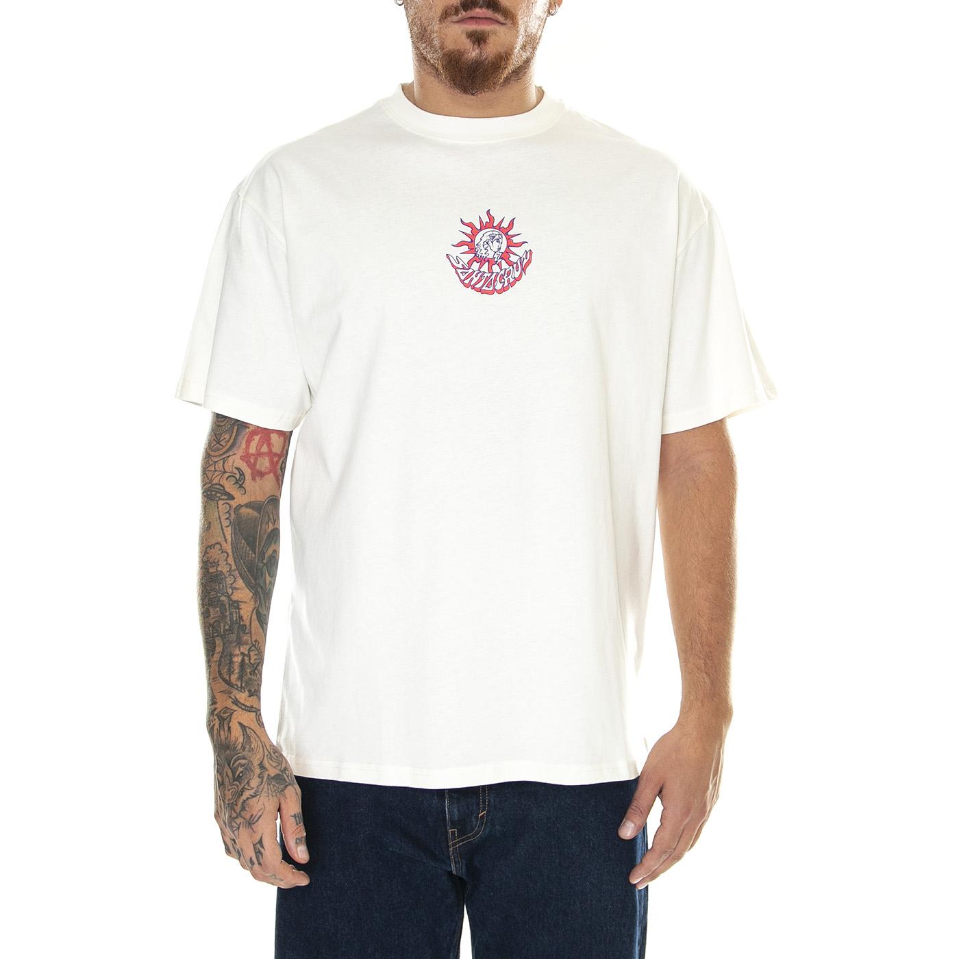 Knibbs Minds Eye T-Shirt Optic White - Maglietta Girocollo Uomo Bianca Knibbs Minds Eye Optic White . SANTA CRUZ 