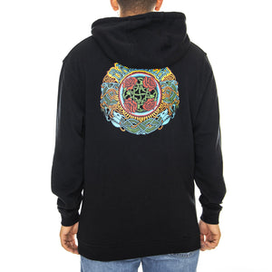  Dressen Roses Hood Black  SANTA CRUZ 