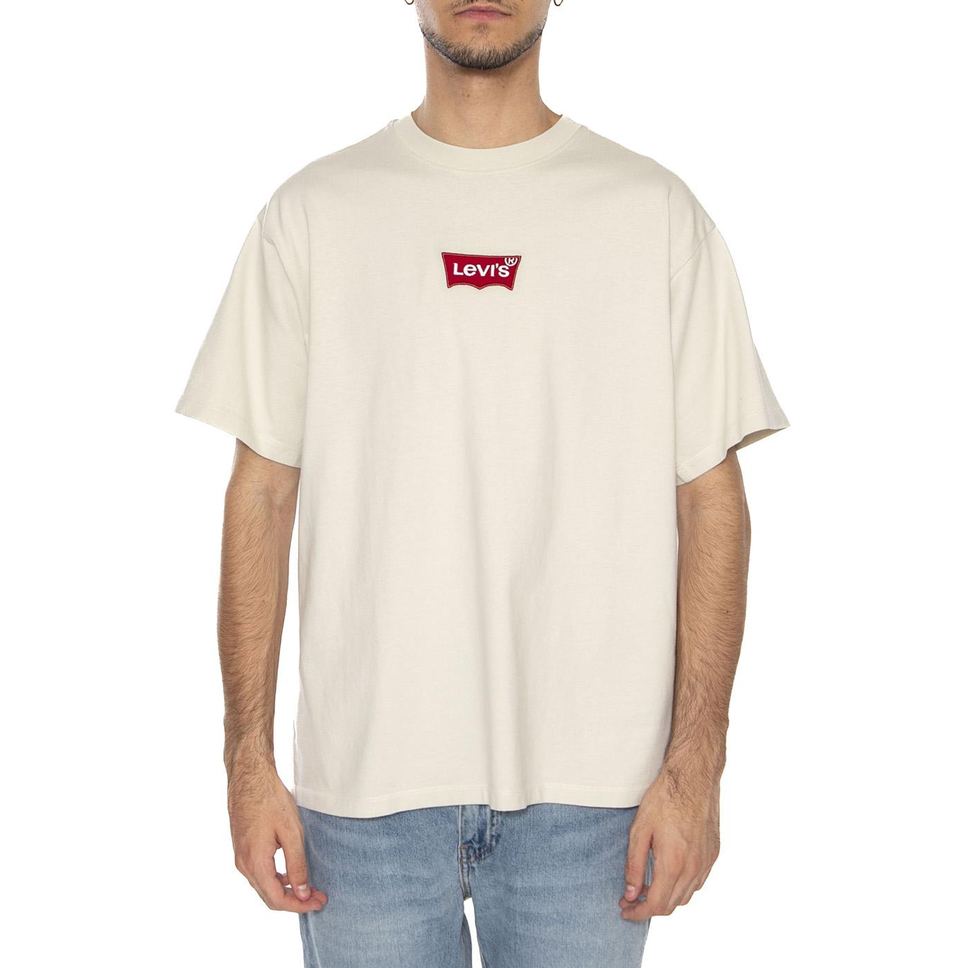 Levi's T-Shirt Beige Vintage - Maglietta Girocollo Uomo Beige 0008C-0009 . LEVIS 