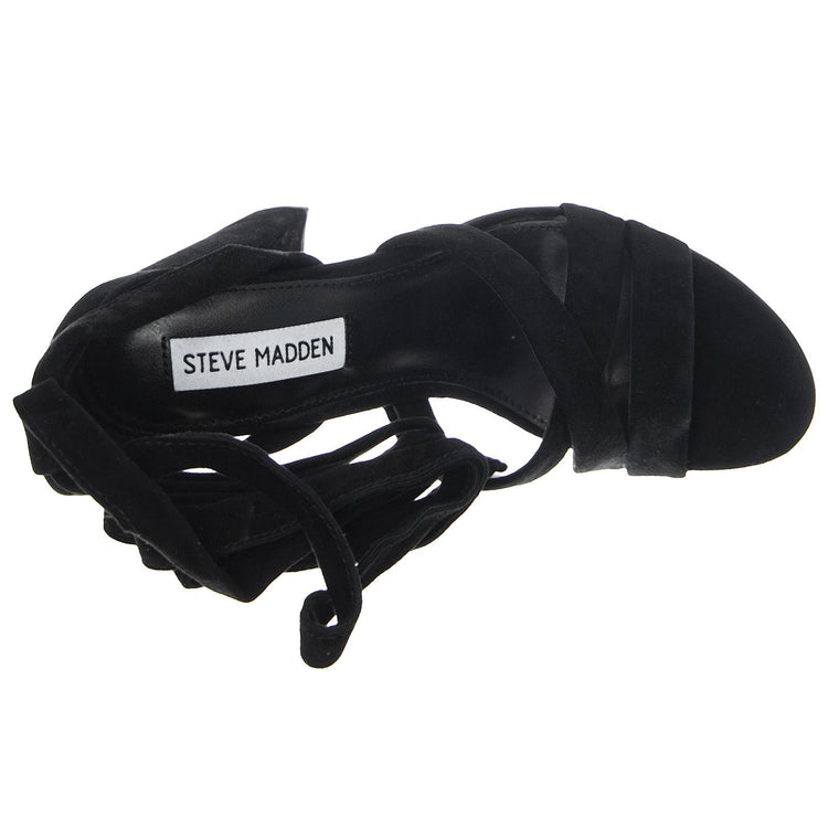 Womens Cleo Black Sandals SMSCLEO-BLK  STEVE MADDEN 