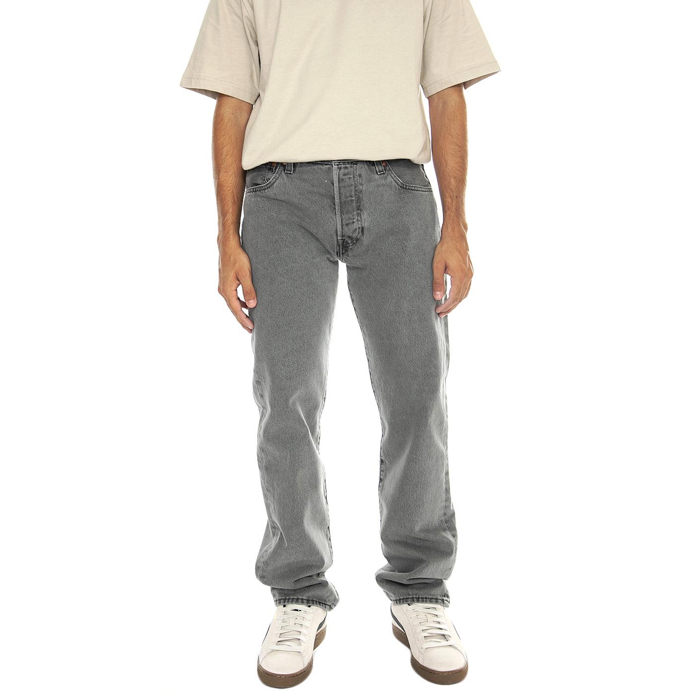 Autunno / Inverno - 501 Levi's Original Walk Down Broadway - Pantaloni Uomo Grigi 00501-3496 . LEVIS 