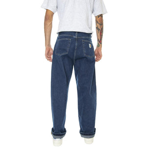 Landon Pant Blue stone washed - Pantaloni Denim Jeans Uomo Blu I030468-0106  CARHARTT WIP 