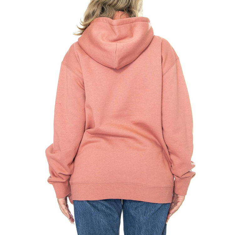 W' Hooded Carhartt Sweatshirt Dusty Rose / Moonbeam - Felpa con Cappuccio Donna Rosa I033648.2D8XX  CARHARTT WIP 
