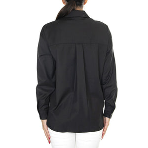 Camicia Donna 999 Nera Black Shirt W266C06W593-999  SKILLS 