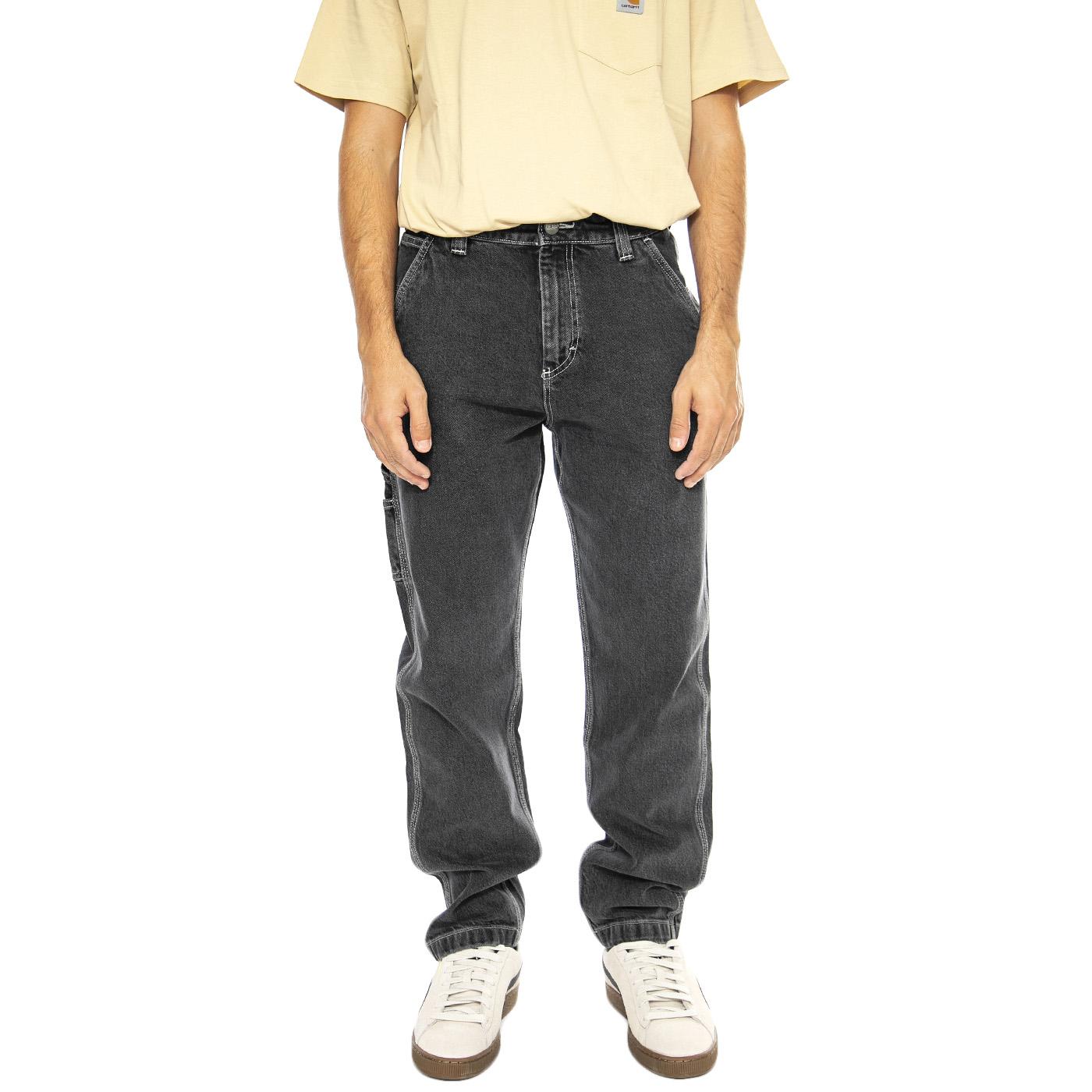 Carpenter Black Stone - Pantaloni Denim Jeans Uomo Neri 112355778-BLACK  LEE 