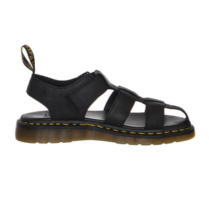 Galia Sandals - Carpathian Black - Sandali Uomo / Donna Neri DMSGALBKCA21899001  DR.MARTENS 