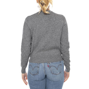 Super Soft Crewneck Cardigan - Dark Heather G - Cardigan Donna Grigio 0037P 0001 LEVIS 