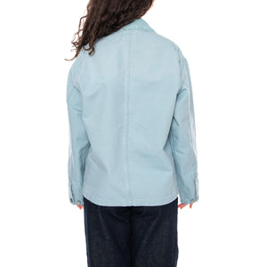 W' OG Michigan Coat Tourmaline - Giacca Donna Blu I034843 3ND4O CARHARTT WIP 