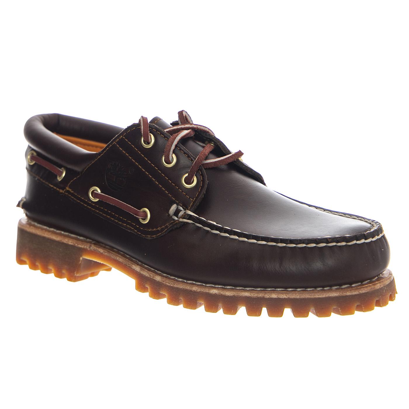 Authentic Boat Shoe Brown - Mocassini Uomo Marroni TB03000 32141 TIMBERLAND 