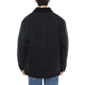 OD Detroit Chore Coat Black / Black - Giacca Uomo Nera I035613.00E4O  CARHARTT WIP 
