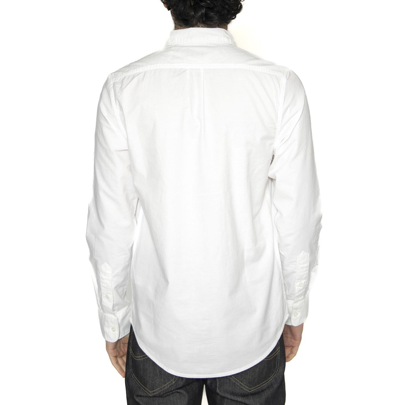 Patch Shirt Bright White - Camicia Uomo Bianca 112363908  LEE 