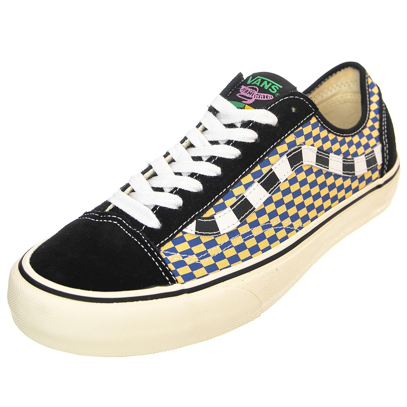 Style 36 Decon VR3 SF Mami Wata Cream - Scarpe Stringate Profilo Basso Uomo Nere / Multicolore VN0007R2CRM1  VANS 