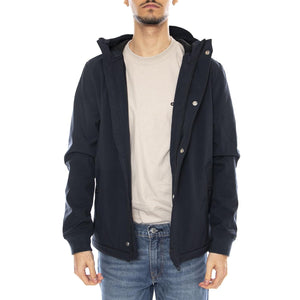 Farah Brydon Softshell - Giacca Invernale Uomo con Cappuccio True Navy F4RFF030 412 FARAH 