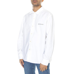 Big Ox-Shirt Ls White - Camicia Uomo Bianca I030312.02.67  EDWIN 