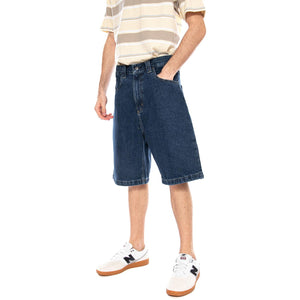 Brandon Short Blue - Bermuda Denim Jeans Uomo Blu I037161 0106 CARHARTT WIP 