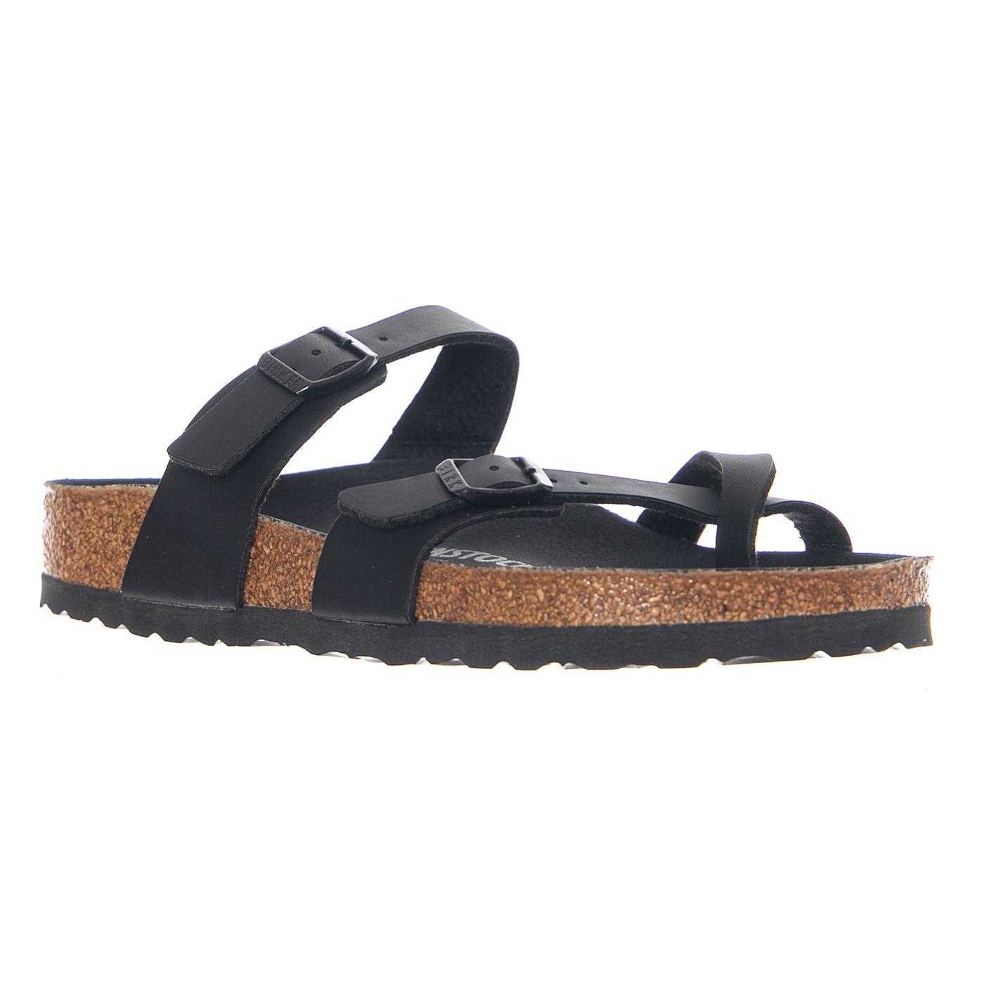 Mayari Birko Flor Regular Fit Triple Black - Sandali Donna Neri 1029171 TBK BIRKENSTOCK 