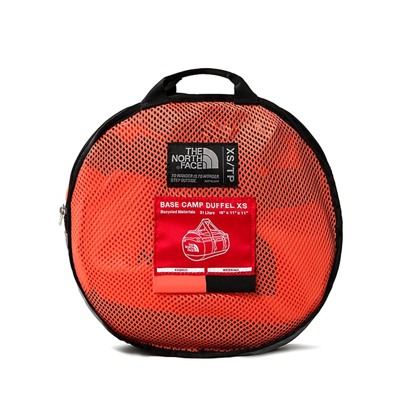 Base Camp Duffel XS Retro Orange / TNF Black - Borsa a Tracolla Arancione NF0A52SSZV11  THE NORTH FACE 