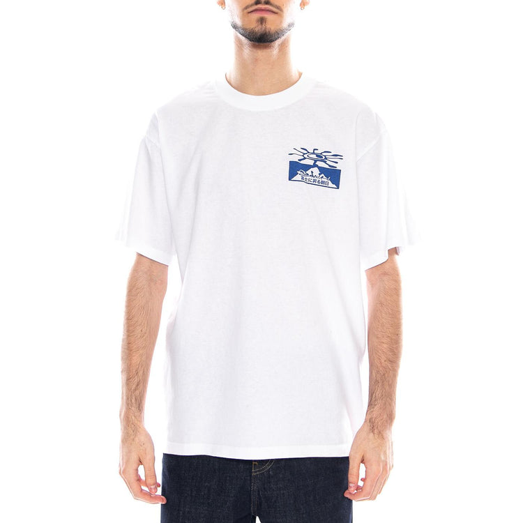 Mount Fuji Dusk TS - Maglietta Girocollo Uomo Bianca I036400. 02.67 EDWIN 