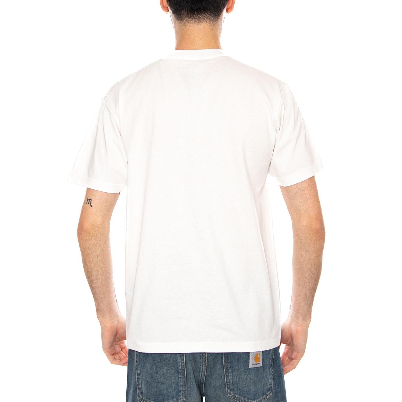 HYPNOTIST SS TEE - Maglietta Girocollo Uomo Bianca VN000SWN WHT1 VANS 