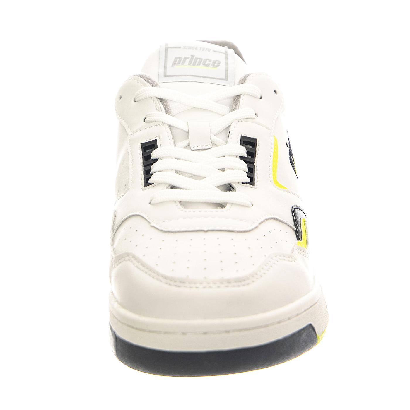 FST838 White / Neon Lime - Scarpe Profilo Basso Uomo Bianche PEMFST838-WHN  PRINCE 