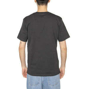 Small Graphic Tee Faded Black - Maglietta Girocollo Uomo Nera 112362810  WRANGLER 