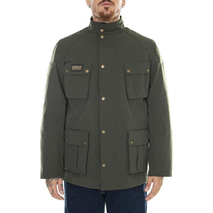 M' Lockseam Showerproof Sage Jacket - Giacca Invernale Uomo Verde MSP0082-SG51-FW23  BARBOUR INTERNATIONAL 
