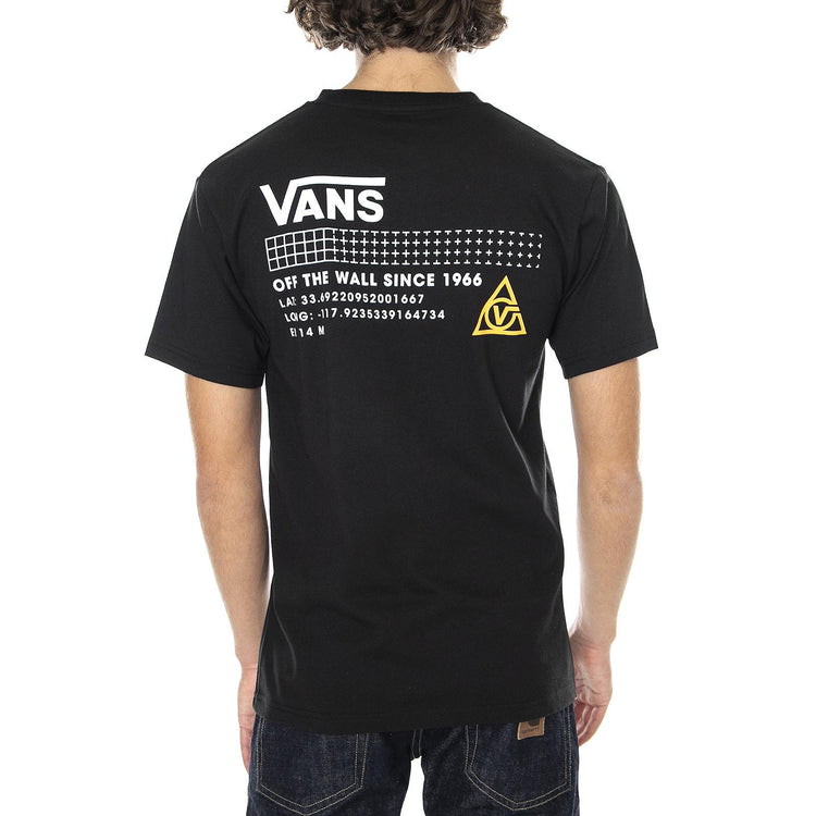 66 Supply - Maglietta Girocollo Uomo Nera VN0A4TUPBLK1  VANS 