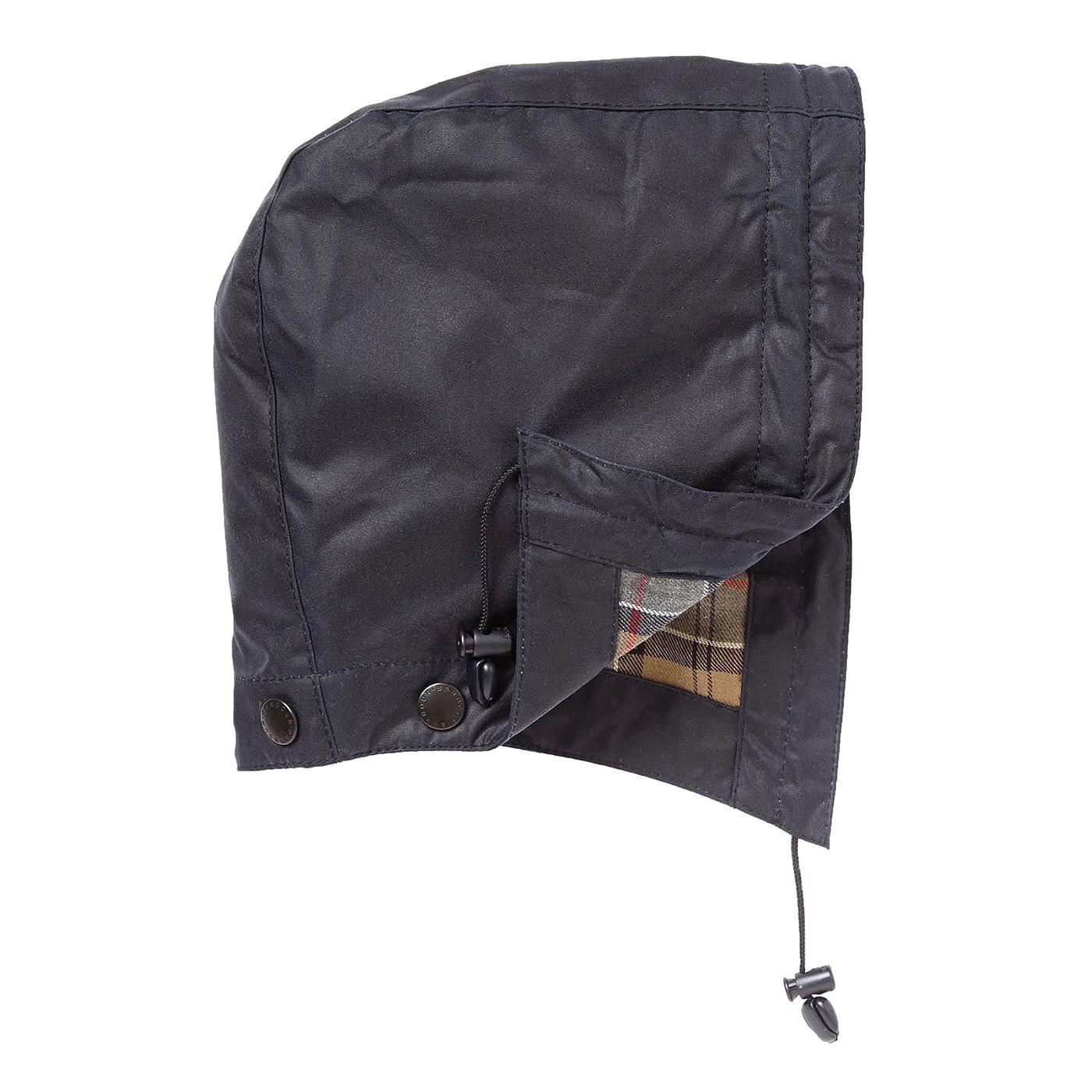 Waxed Cotton Hood Navy - Cappuccio Blu FW22-MHO0004-NY91  BARBOUR 