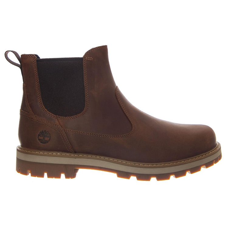 Britton Road Mid Chelsea Boot -- Stivali Uomo Rust Medio Pelle Full Grain TB0A6A4W EM61 TIMBERLAND 