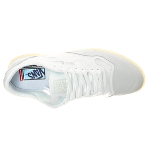 MN Ave Leather White / White - Scarpe Stringate Profilo Basso Uomo Bianche VN0A5JIBWWW1  VANS 