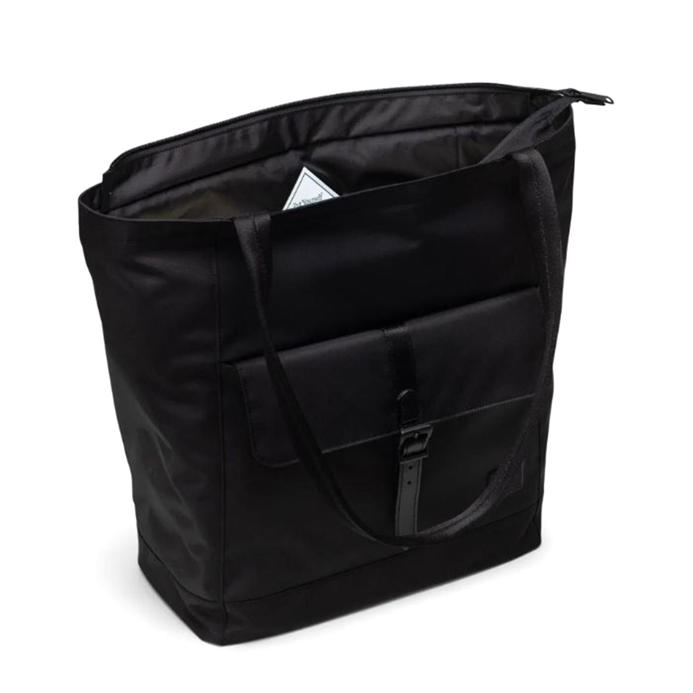 Herschel Retreat Tote Black - Borsa Tote Nera 11477-00001-OS 00001 HERSCHEL 