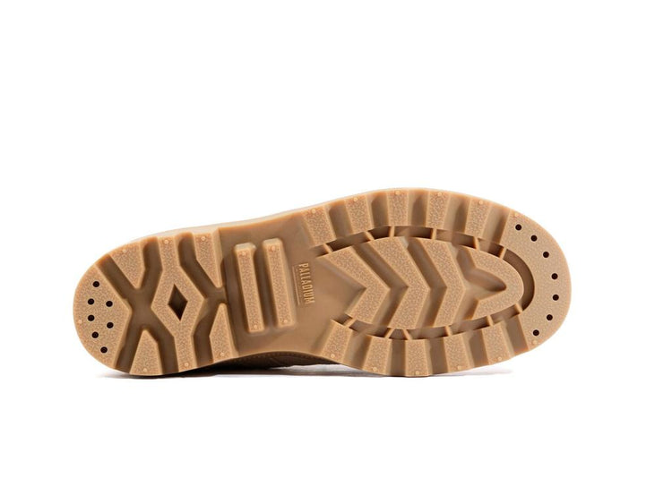 Pallabrousse Tact Txt Beige - Scarpe Stringate Profilo Alto Uomo Beige PAS08838-264-M  PALLADIUM 