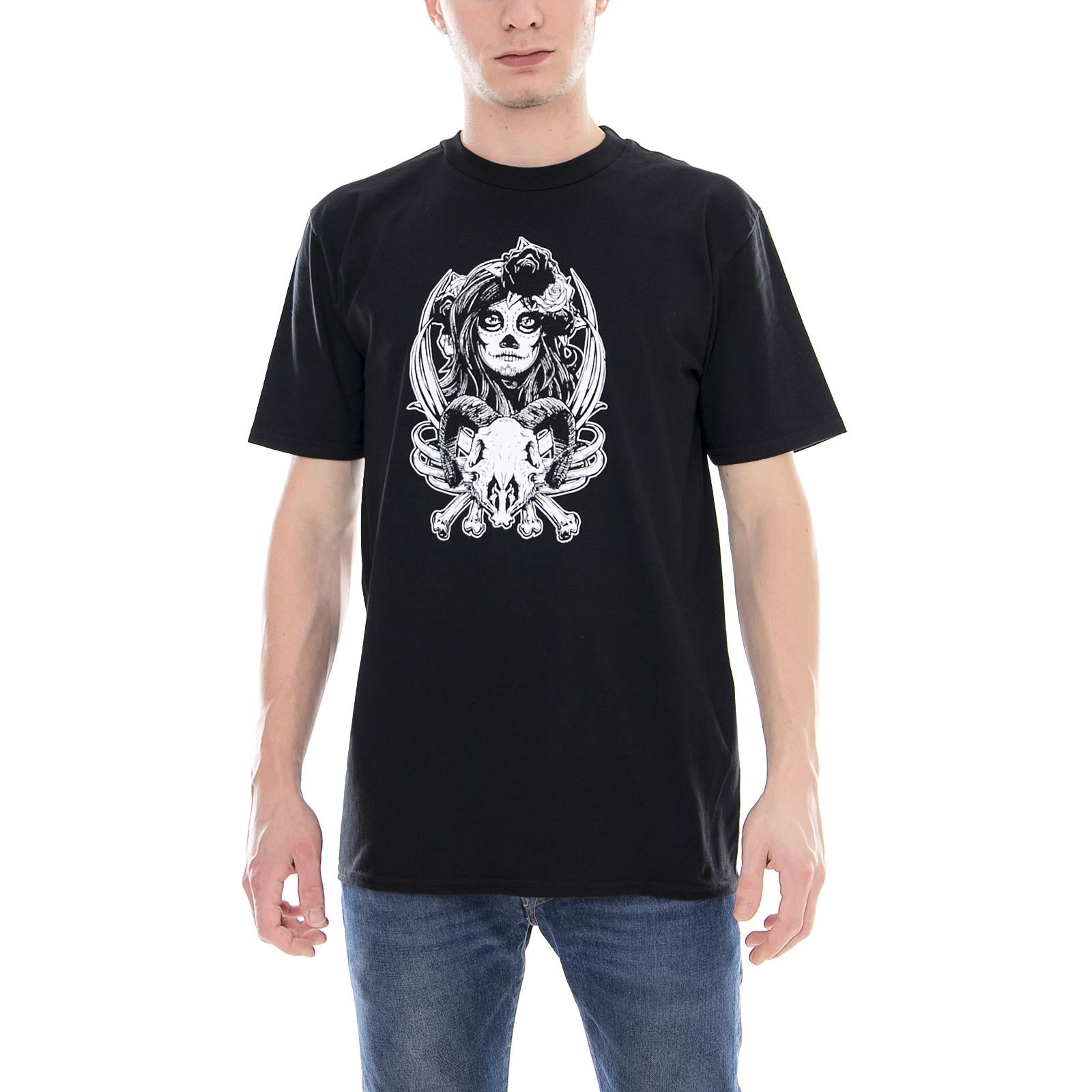 CATRINA T-SHIRT BLACK MTS010-BLACK  C1RCA 