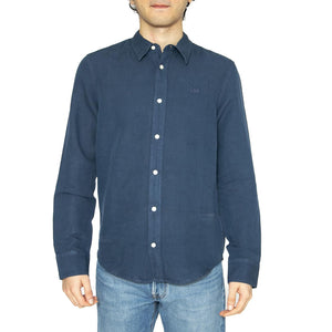 Patch Shirt Orion Blue - Camicia Uomo Blu 112364107  LEE 