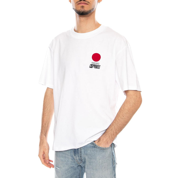 Sun TS SS White - Maglietta Girocollo Uomo Bianca I035002. 02.00 EDWIN 