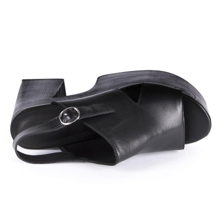 CECILIA LEATHER BLACK JCSJH0172LEA-BLACK  JEFFREY CAMPBELL 