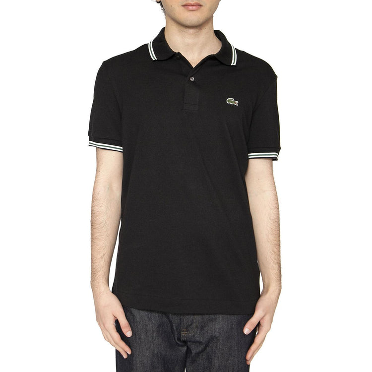 Maglietta M/C 031 Black Polo Shirt - Polo Uomo Nera PH9875-031  LACOSTE 