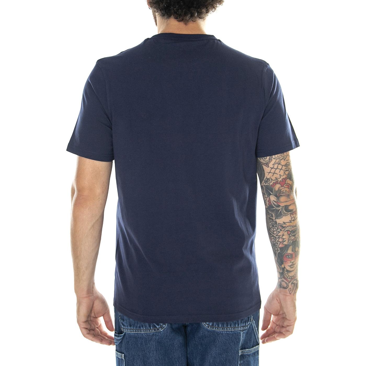 Plain T-Shirt Navy - Maglietta Girocollo Uomo Blu TS400VOGE-Z99  LYLE & SCOTT 