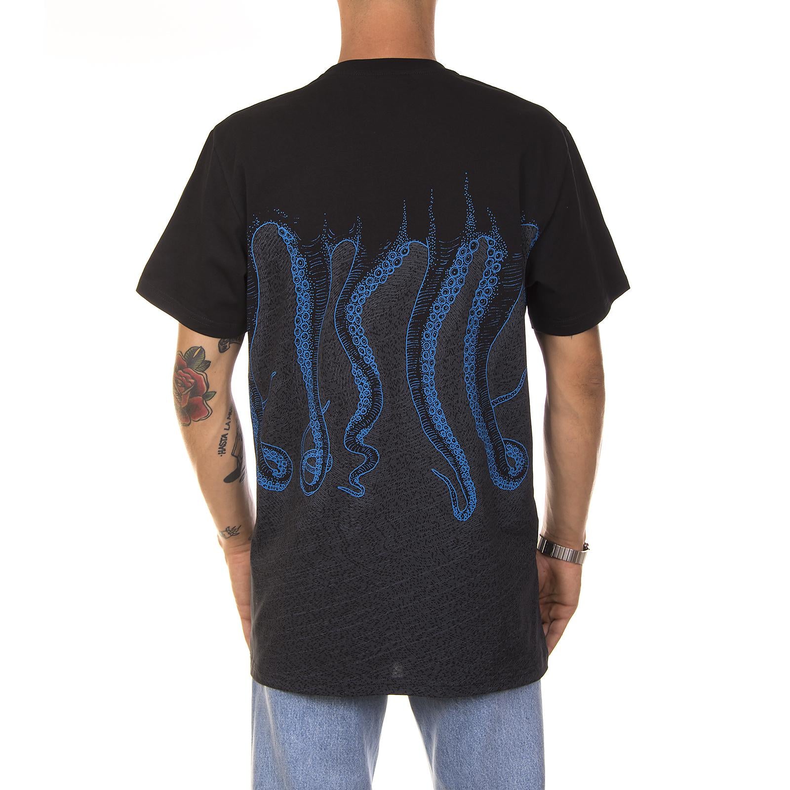 OCTOPUS CNC TEE ROYAL BLACK 88427_4  OCTOPUS 