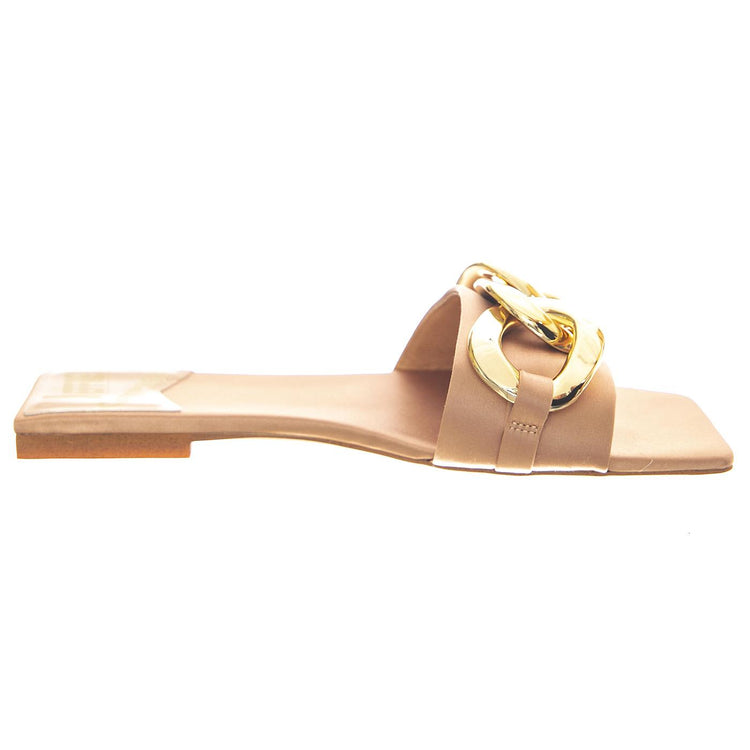 W' Park Gold Satin  Sandals - Sandali Donna Oro JC-PARK-GLD  JEFFREY CAMPBELL 