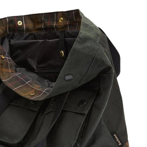 Field Wax Tote Bag Sage - Borsa Tote Verde UBA0750 SG91 BARBOUR 