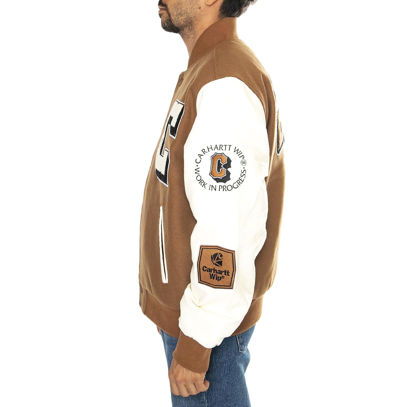 Brown Ducks Bomber Hamilton Brown / Wax - Giacca Uomo Multicolore I033855.1X4XX  CARHARTT WIP 