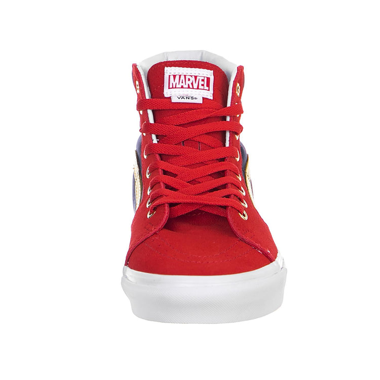 UA SK8-HI (MARVEL) CAPTAIN MARVEL/TRUE WHITE VA38GEUBI  VANS 