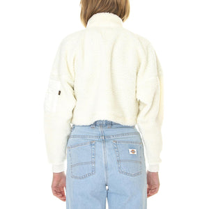 Teddy ZH Sweater COS Wmn Off White - Felpa Donna Bianca 108034-16  ALPHA INDUSTRIES 