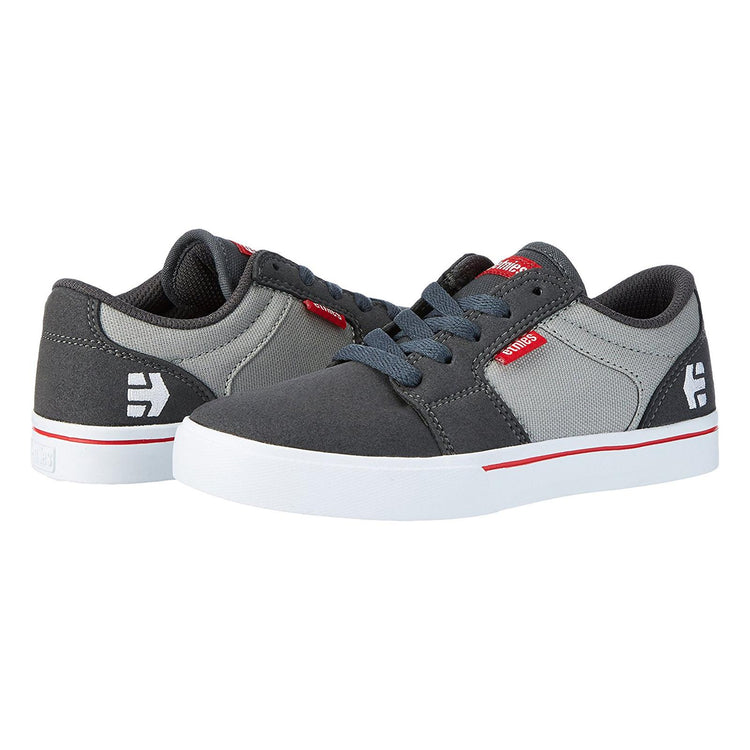 Kids Barge Ls - Dark Grey / Grey / Red 4301000134-064  ETNIES 